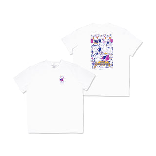 T-Shirt Moomintroll Party - White