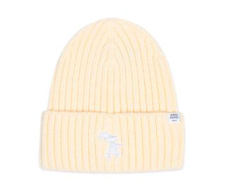 Mr. Clutterbuck Winter Hat Beanie Adult - Light Yellow