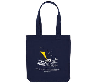 Moominpappa at Sea Tote Bag - Navy Blue