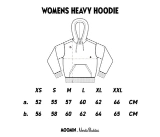 Moomintroll's Adventure Hoodie Ladies - Light Pink