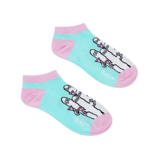 Hattifatteners Ladies Ankle Socks - Turquoise