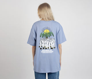 Hattifatteners Surf Trip T-Shirt Unisex - Blue