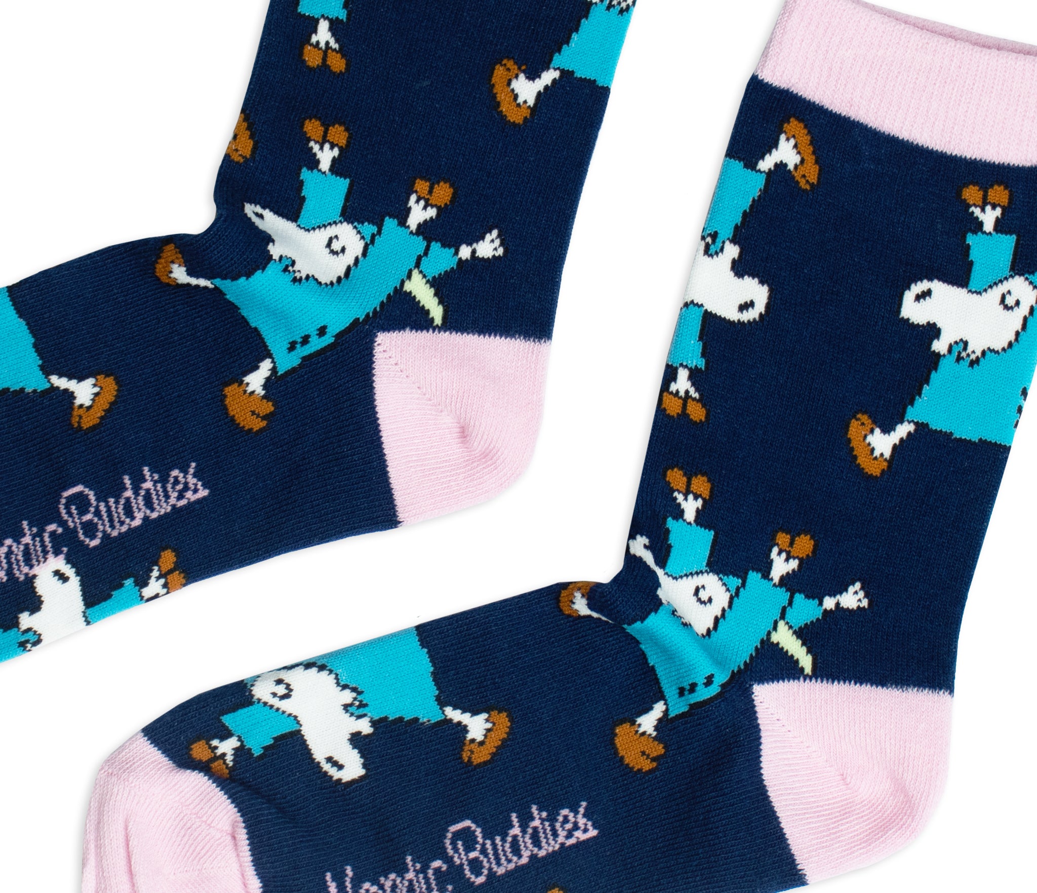 Mr. Clutterbuck Ladies Socks - Navy