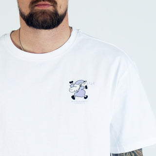 T-Shirt Mauri Kunnas Mr. Clutterbuck - White