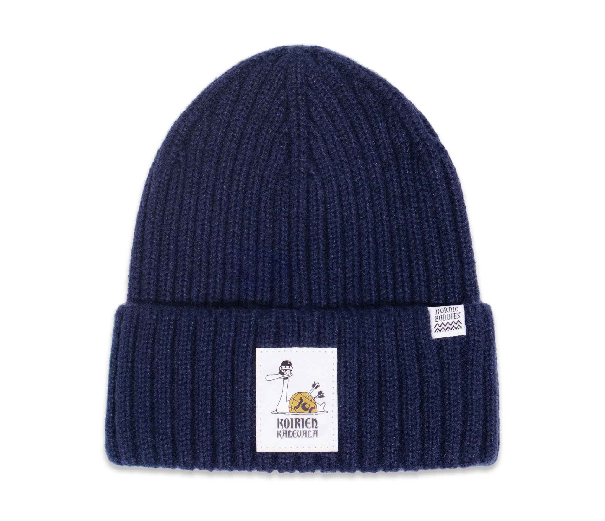 The Canine Kalevala Winter Hat Beanie Adult - Navy