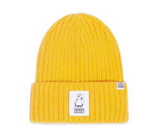 The Canine Kalevala Winter Hat Beanie Adult - Yellow