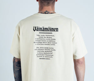 T-Shirt Mauri Kunnas The Canine Kalevala - Beige