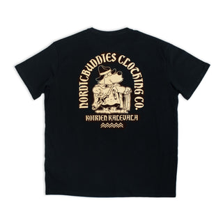 T-Shirt Mauri Kunnas The Canine Kalevala - Black