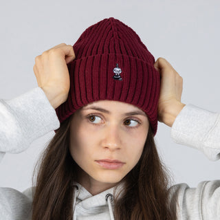 Little My Winter Hat Beanie Adult - Burgundy