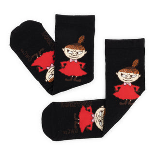 Little My Planning Tricks Ladies Socks - Black