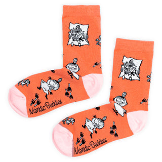 Little My Happiness Ladies Socks - Red