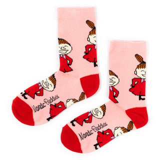 Little My Happiness Ladies Socks - Light Pink