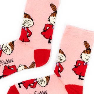 Little My Happiness Ladies Socks - Light Pink