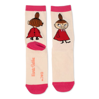 Little Mys Butt Ladies Socks - Beige