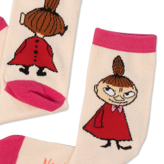 Little Mys Butt Ladies Socks - Beige