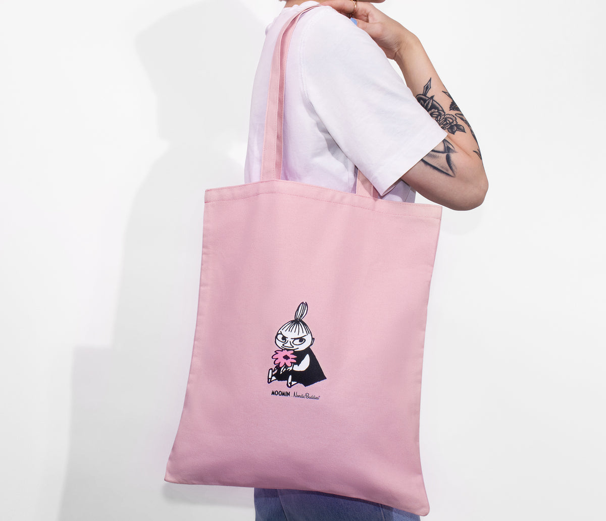 Little My Tote Bag Pink Nordicbuddies