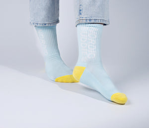 Little My Idea Ladies Retro Socks - Blue
