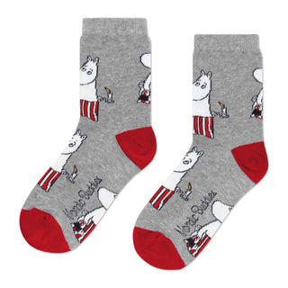 Moominmamma Candle Light Ladies Socks - Grey