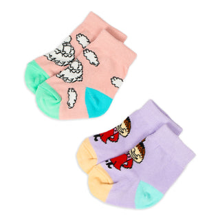 Baby Double Pack Snorkmaiden and Little My Socks