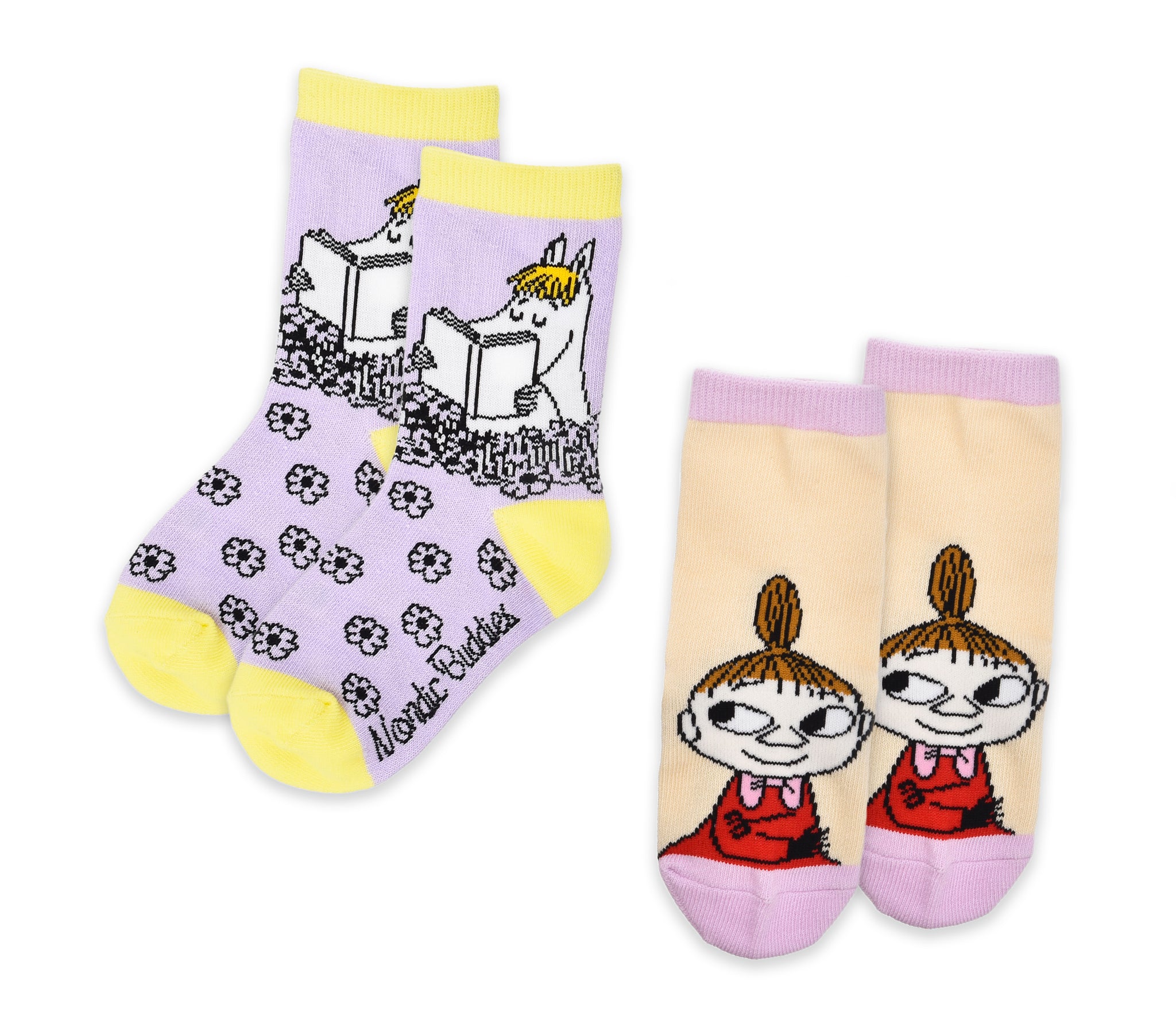 Kids Double Pack Snorkmaiden And Little My - Lilac And Light Peach