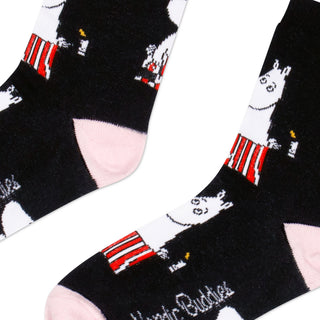 Moominmamma Candle Light Ladies Socks - Black