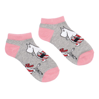 Moominmamma Ladies Ankle Socks - Grey