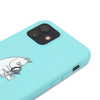 Moomintroll's Tail iPhone Case Biodegradeable - Light Blue