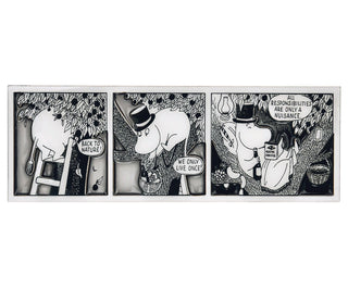 Moominpappa Magnet Comic Strip