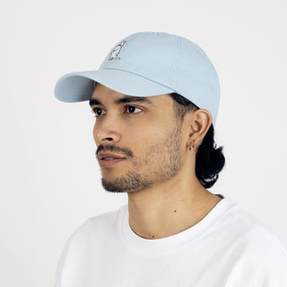 Moomintroll's Greeting Adult Dad Cap - Light Blue