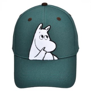 Moomintroll Wondering Kids Cap - Petrol Green