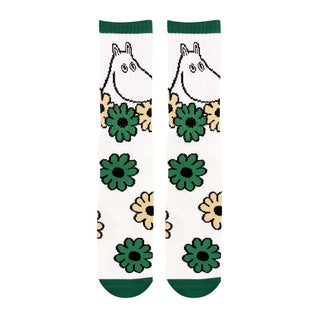 Moomintroll Flowers Men's Retro Socks