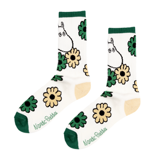 Moomintroll Flowers Men's Retro Socks