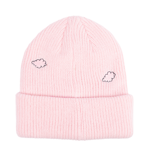 Moomins in the Clouds Multiple Embroidery Beanie