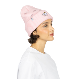 Moomins in the Clouds Multiple Embroidery Beanie