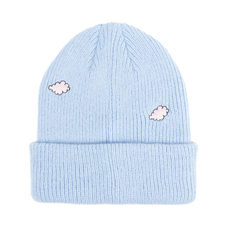 Moomins in the Clouds Multiple Embroidery Beanie