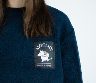 Moomintroll Adventure Fleece - Navy/White