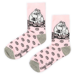 Moomin Love Ladies Socks - Pink