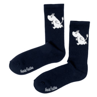 Moomintroll Running Mens Sport Socks - Black