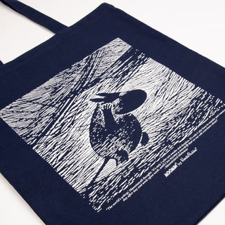 Moomintroll Snowstorm Tote Bag - Blue