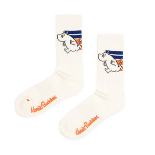 Active Crew Sock Men - White/Blue