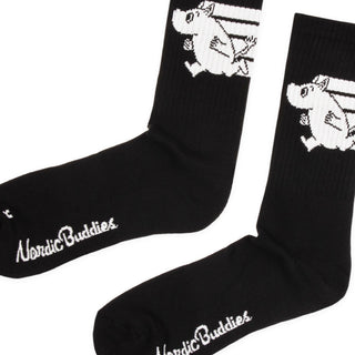 Moomintroll Active Socks and Beanie Combo - Black