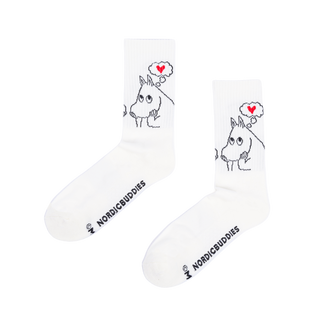 Moomintroll in Love Men's Active Socks