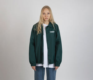 Moomintroll Coach Jacket - Forest Green