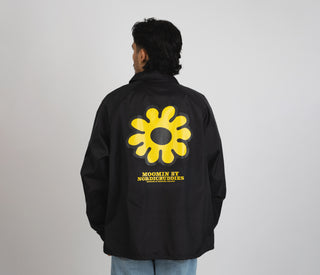 Moomintroll's Flower Coach Jacket - Black