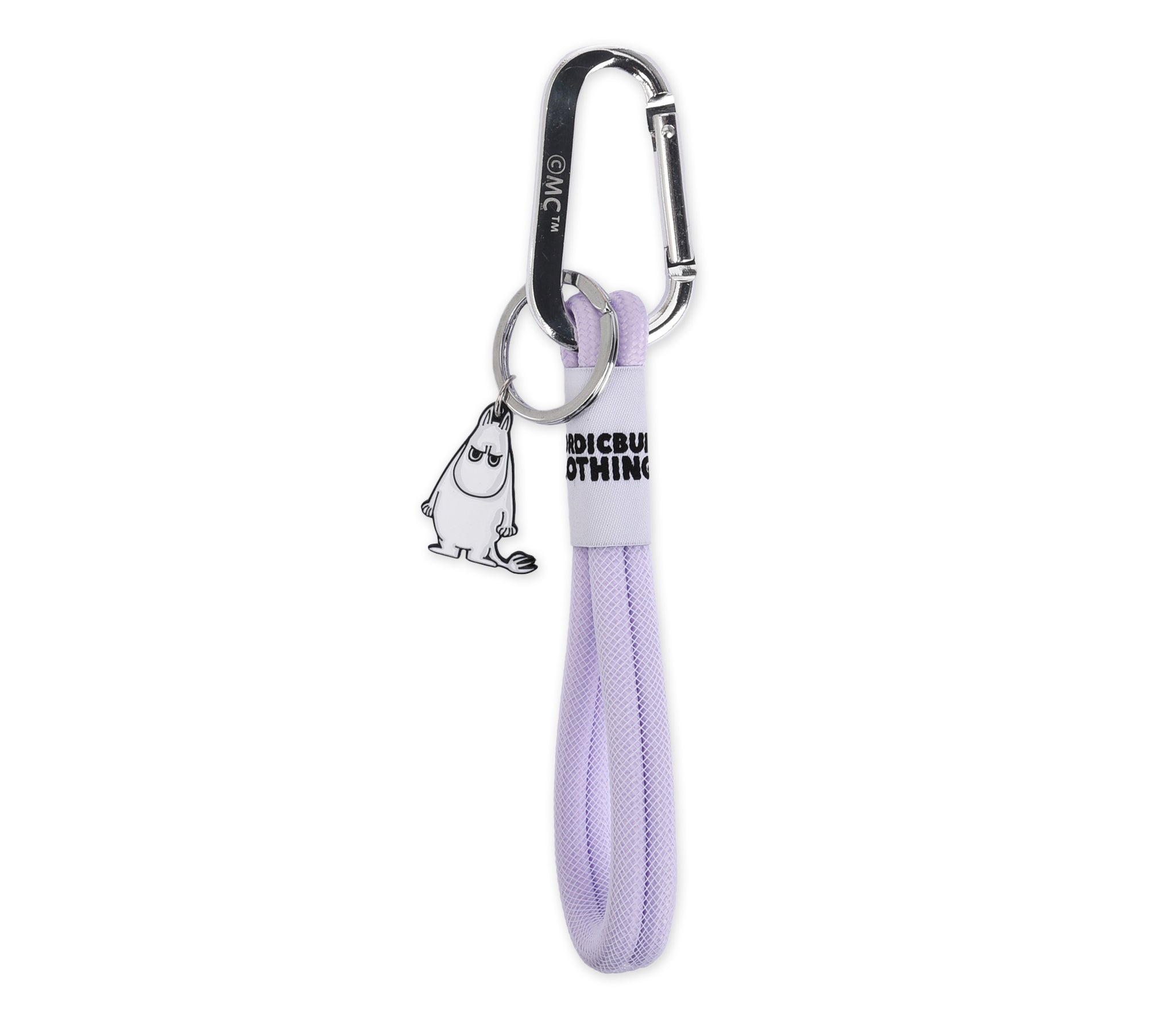 Moomintroll's Temper Key Holder Rope - Lilac