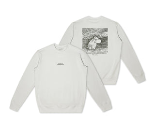 Crewneck College Moomintroll - Offwhite