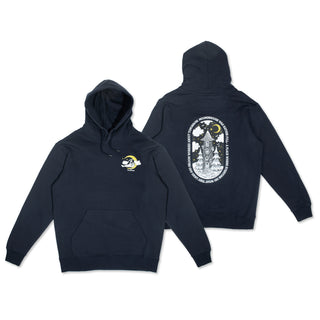 Organic Premium Hoodie Moominhouse - Navy