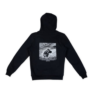 Moomintroll Moominland Midwinter Hoodie Unisex - Black