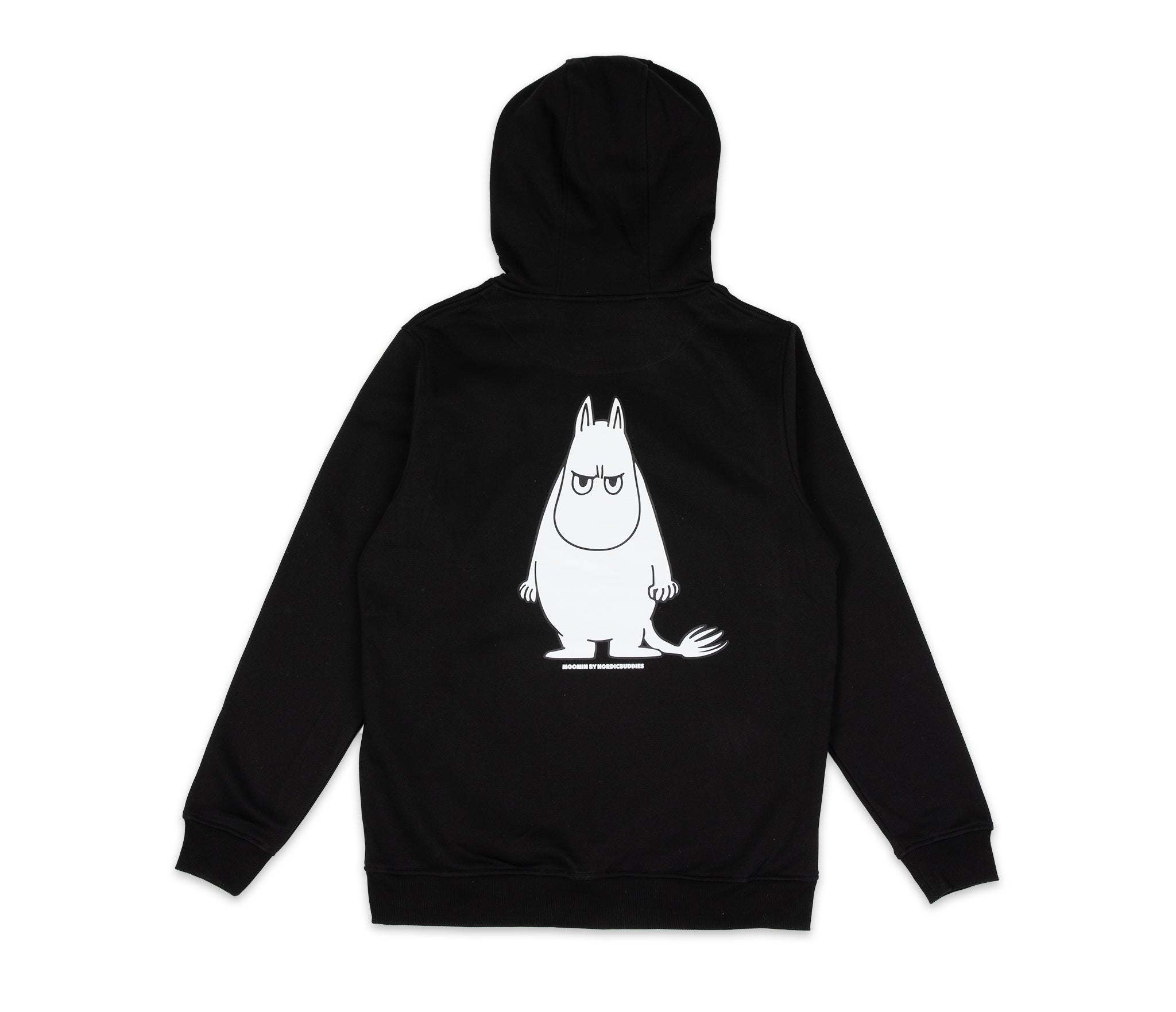 Moomintroll's Temper Hoodie Unisex - Black