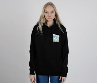 Moomintroll's Adventure Hoodie Unisex - Black